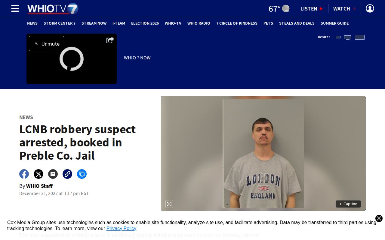WHIO article concerning a Lewisburg and Preble County case